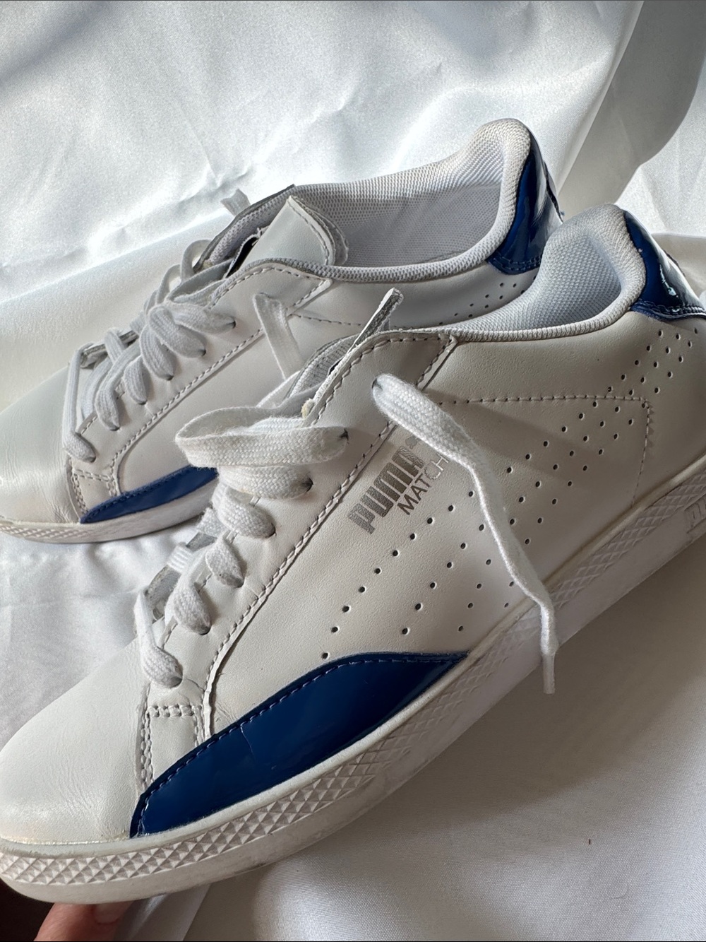 Puma Sneakers with Blue Accents